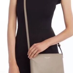 Marc Jacobs Pebbled Leather Crossbody Bag in Gray